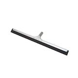 thumbnail of METRO Professional Escobilla de goma para suelos, reforzado, metal / goma, 55 cm, plateado / negro