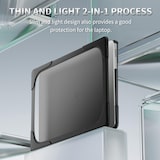 thumbnail of Sacoche Ordinateur Portable Anti-Choc Rouge Design Léger et Durable Noir YONIS