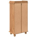 thumbnail of vidaXL Weinschrank ASKIM Honigwachs 57 x 37 x 114 cm