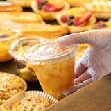 thumbnail of Coupe à dessert et couvercle en PET transparent 260 mL x 100