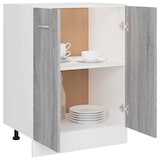 thumbnail of vidaXL Unterschrank Lyon Grau Sonoma 60x46x81,5 cm Holzwerkstoff