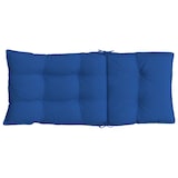thumbnail of vidaXL Stoelkussens 4 st hoge rug oxford stof koningsblauw