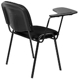 thumbnail of Bezoekersstoel Ken Stof zwart