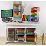 thumbnail of Exacompta 308798D 1x BIG-BOX PLUS QUER MAXI mit 4 Schubladen - Regenbogen