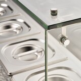 thumbnail of Table réfrigérée 3 portes pizza dessus en verre 402 litres - Stalgast