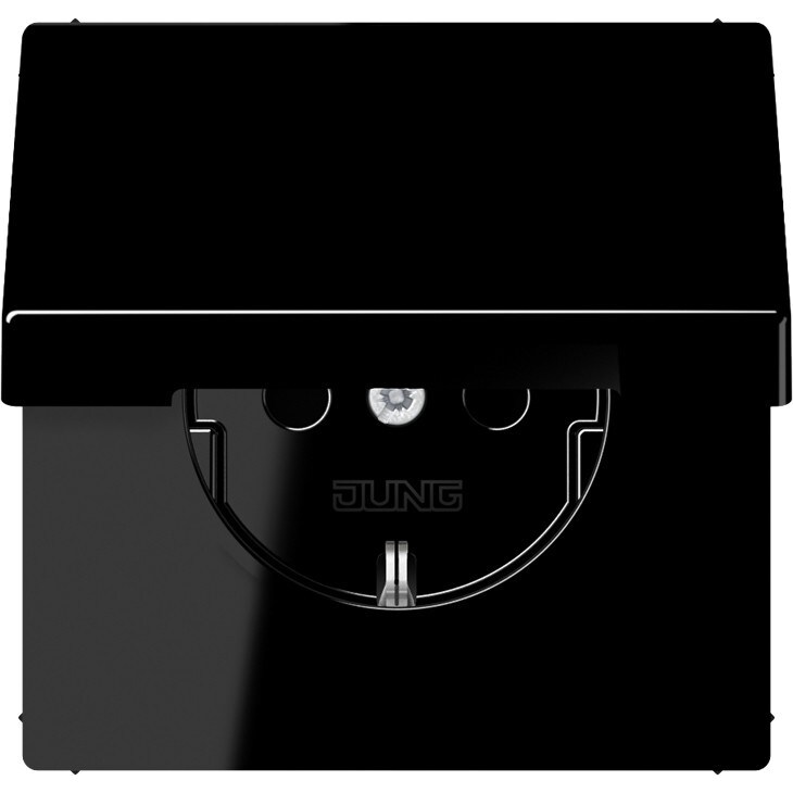 Jung SCHUKO-Steckdose 16A 250V LS 1520 KL SW LS1520KLSW