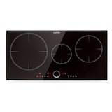 thumbnail of Delicatessa 80 Einbaukochfeld Induktion 3 Zonen 7400W Glaskeramik Schwarzes Glas