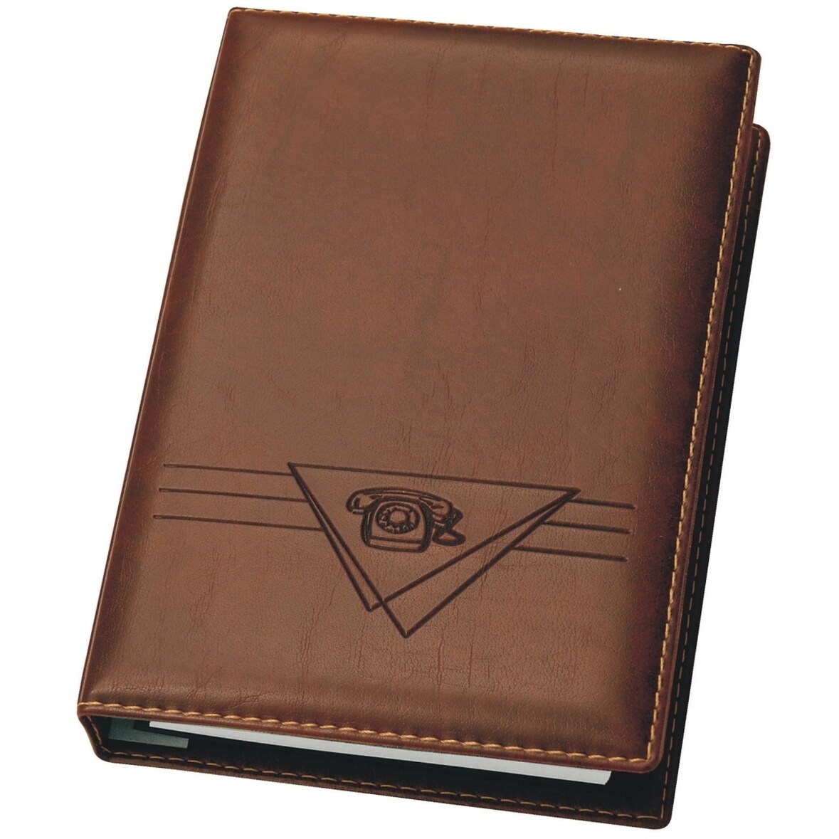 Telefonringbuch Exquisit 145x225mm braun