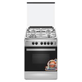 thumbnail of Fogão Beltax BGC2060IXBUT; Largura: 60cm; 4 queimadores a gás; Forno a gás; Kit conversão de gás; Queimador triplo rápido "SABAF"