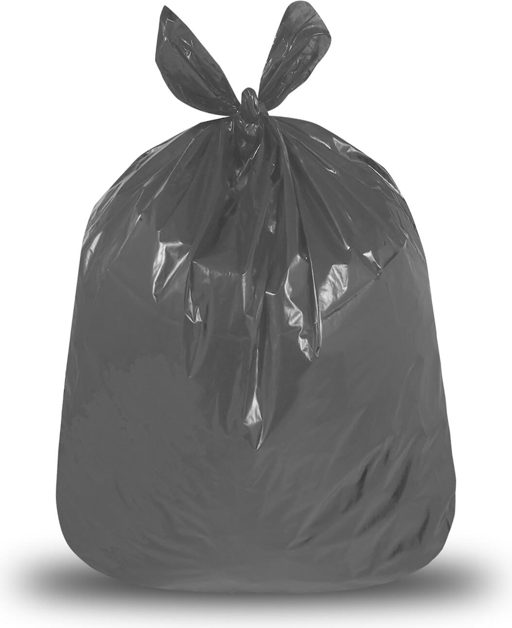 VEPATIM 500 Mülleimerbeutel 30 Liter 50 x 60 cm gerollt schwarz stark