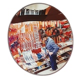 thumbnail of PROREGAL Beobachtungsspiegel aus Acrylglas mit Halterung zur Wandmontage | Spiegel-Ø 30cm | Beobachtungsabstand 2m | Starke Weitwinkelwirkung