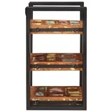 thumbnail of vidaXL Nachtkastje Bruin en zwart Massief Gerecycled Hout