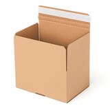 thumbnail of 120x DHL Kleinpaket Automatikbodenkarton 233x163x80mm braun Faltkarton BB-Verpackungen