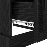 thumbnail of vidaXL Nachttisch 2 pcs Schwarz Eichen-Optik 39 x 39 x 47.5 cm