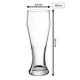 thumbnail of Luxentu Weizenglas Weißbierglas 0,5 Liter - 75. Jubiläum