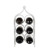 thumbnail of Biscottini Portabottiglie vino 46x24 cm - Scaffale per vino cucina - Espositore da banco - Cantinetta ristorante - Portabottiglie da tavolo in ferro