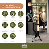 thumbnail of GARDENFLARE Feuerrohr – elegante Edelstahl Feuersäule und Pelletfackel - schwarz