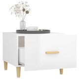 thumbnail of vidaXL Couchtisch Hochglanz-Weiß 50x50x40 cm Holzwerkstoff