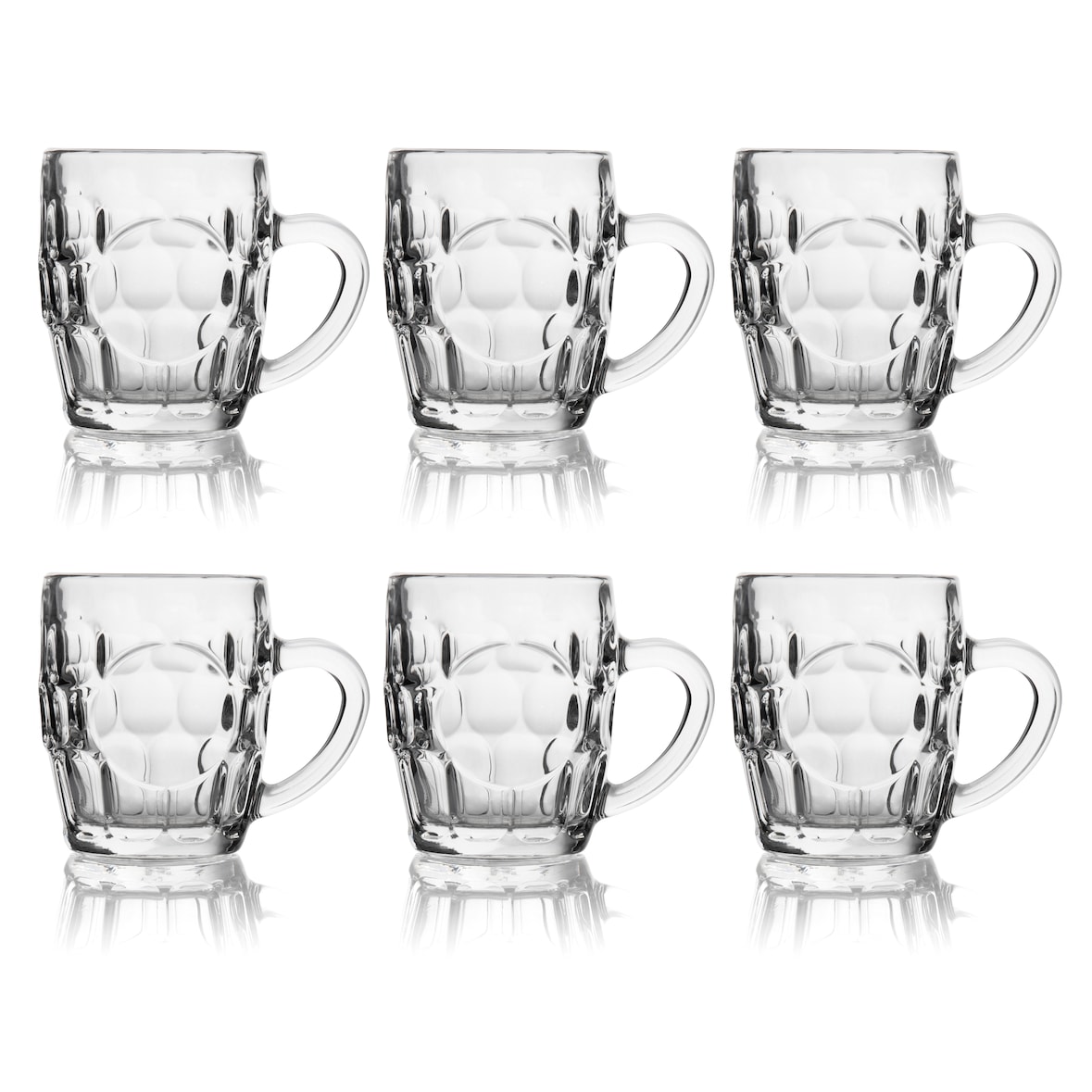 Excelsa Set mit 6 Biergläser Praga Glas 29 cl Transparent