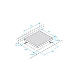 thumbnail of BEKO Domino Gaz 30cm 2 Feux Inox HDCG32220FX