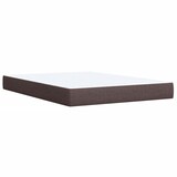 thumbnail of vidaXL Boxspringbett mit Matratze Dunkelbraun 160x200 cm Stoff