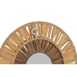 thumbnail of perchero pared set 3 rafia metal 16x6x20 natural