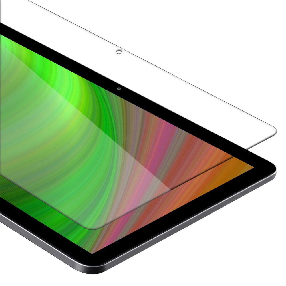 Cadorabo Panzer Folie für Huawei MediaPad T5 10 (10.1" Zoll) in Transparent Schutzfolie Tablet Gehärtetes Tempered