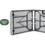 thumbnail of BRASQ Inklapbare Vouwtafel Wit - 180x70x74cm- Campingtafel - Klaptafel - Weerbestendig - Tafel met draaghandvat