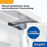 thumbnail of Exquisit Kühlschrank KS5117-3-040E weiss | 81 l Nutzinhalt | Weiß