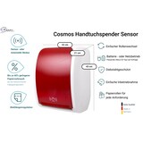 thumbnail of Handtuchspender SENSOR, berührungslos, Blattlängenregulator & weitere Innovationen, Blanc Cosmos