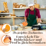thumbnail of Layba Teigteiler – Flexibler Silikon-Teigschaber 2er-Set | Ideal für Brot, Pizza & Kuchen | BPA-frei, Spülmaschinengeeignet
