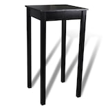 thumbnail of Helloshop26 - Table haute mange debout bar bistrot noir MDF 107 cm 0902116