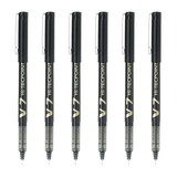 thumbnail of PILOT- Set de 6 Bolígrafos Roller V7 HI-TECPOINT Punta Fina 0.7 mm. Negro