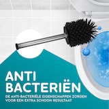 thumbnail of HGMD Toiletborstel Siliconen met Houder - Zwart – Wc Borstel - Toilet Borstel Houder – Sneldrogend, Stevig en Hygiënisch