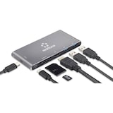 thumbnail of Renkforce Tragbares Kartenlesegerät mit SSD-Gehäusehub