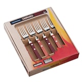 thumbnail of Tramontina Steakgabel JUMBO, 6 Stück, Edelstahl, Holzgriff FSC, spülmaschinenfest