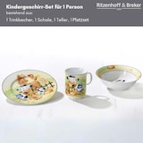 thumbnail of Ritzenhoff & Breker HOFTIERE Kindergeschirr mit Platzset
