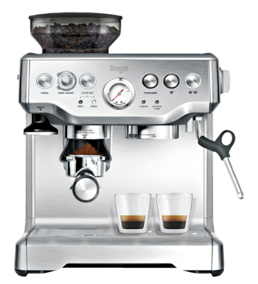 cafetera espresso manual molinillo 15 bar barista express sage ses875bss2eeu1a
