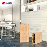 thumbnail of PROREGAL Modulares Weinregal VINCELLAR MOD | HxBxT 30x12x30cm | Schmal Modul für 3 Flaschen | Massives Kiefernholz | Natur | Flaschenregal