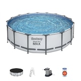 thumbnail of BESTWAY - Piscina Redonda Con Depuradora Estructura Metalica Ø488x122 cm.
