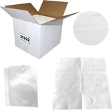 thumbnail of NOWOLIN® Extra 65, Universaltücher mit Textilcharakter, feine Lochstruktur, weiß, 100 % Viskose, ca. 38x38 cm, 400 Tücher