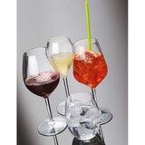 thumbnail of 60 Mehrwegbecher Wasserglas 390ml Wiederverwendbar Kunststoff unzerbrechlich transparent Wasser Becher
