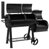 thumbnail of Tepro Massiv Smoker Indianapolis,  Edelstahl, 184 x 153 x 88 cm, schwarz