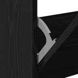 thumbnail of vidaXL Schuhschrank mit Regal Schwarz Eichen-Optik 80 x 21 x 125,5 cm