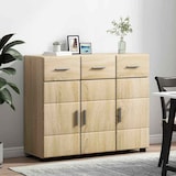 thumbnail of vidaXL Sideboard FLORIN Sonoma-Eiche 88,5 x 30,5 x 73 cm Holzwerkstoff