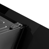 thumbnail of Wiggo WE-A942G(B) - Schuine Afzuigkap - 90cm - Zwart Dubbel Glas