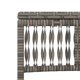 thumbnail of vidaXL Sonnenliegen 2 Stk. mit Tisch Grau Poly Rattan