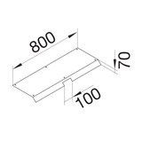 thumbnail of Tehalit Blinddeckel-Außeneck AKBA4000701