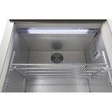 thumbnail of Gastro-Cool Glastürkühlschrank - für Einbau in Theke - silber - Backbarkühlschrank
