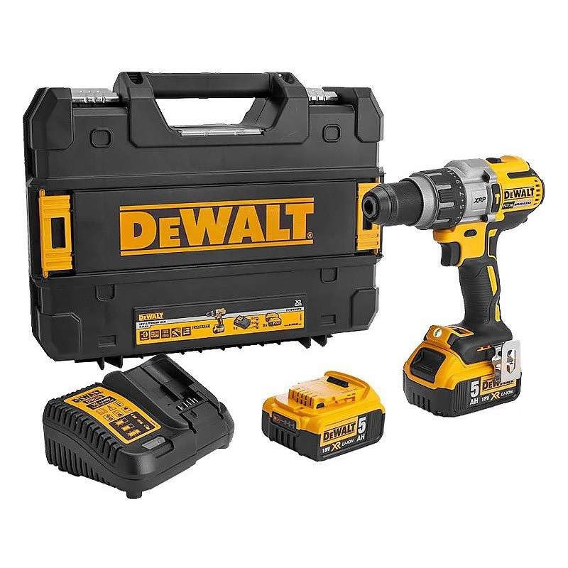 DeWALT DCD996P2 Bohrmaschine Ohne Schlüssel 2,1 kg Schwarz, Gelb